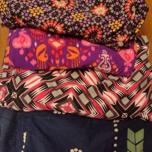 LuLaRoe leggings set of 4